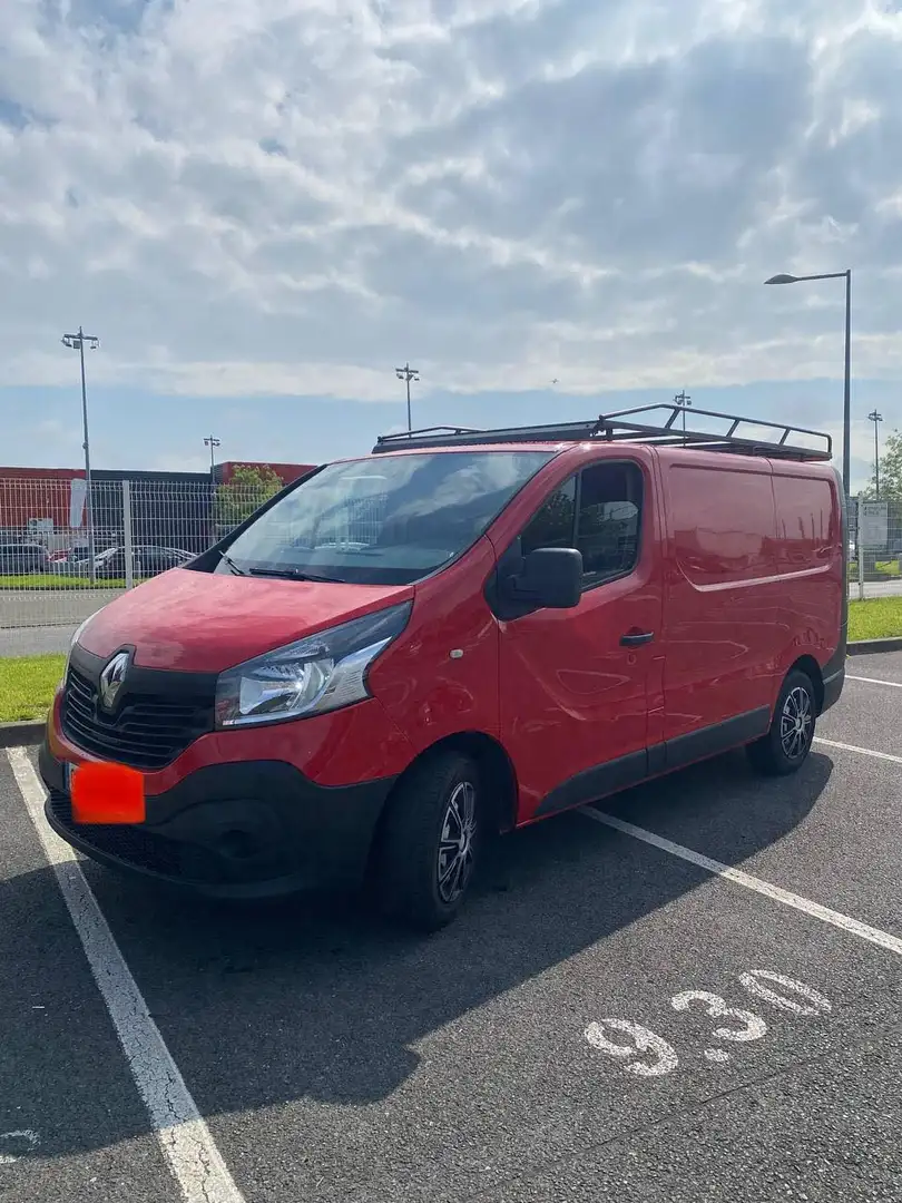 Renault Trafic TRAFIC CA L1H1 1000 KG DCI 90 CONFORT Rouge - 1
