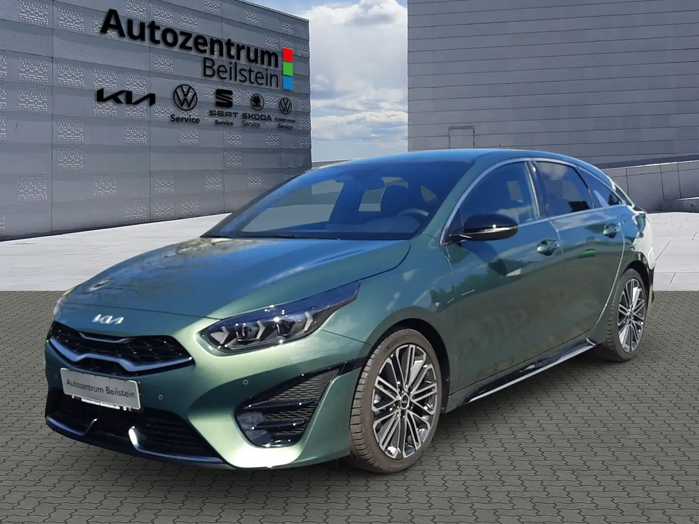 Kia ProCeed / pro_cee'd ProCeed 1,5 T-GDI  DCT GT-Line Navi Grün - 1