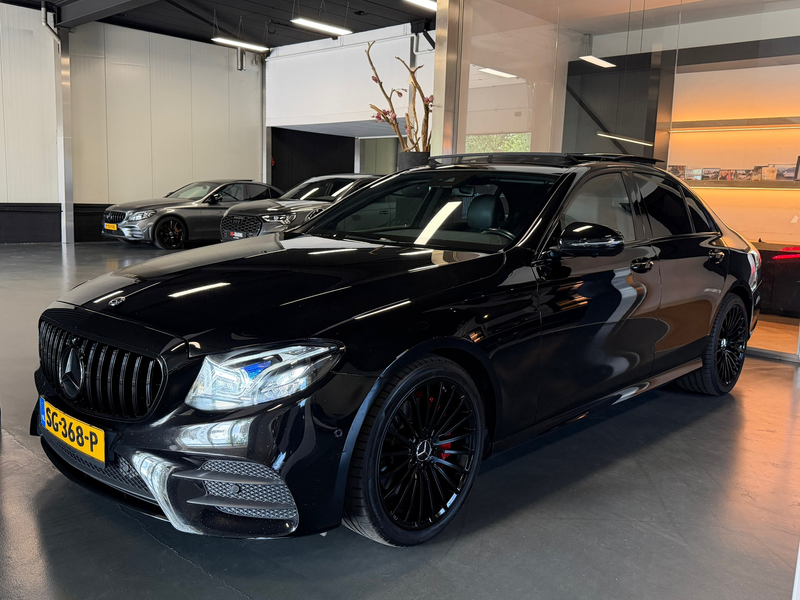 Mercedes-Benz E 200 Amg night Panorama Burmester 360Cam. — photo 10