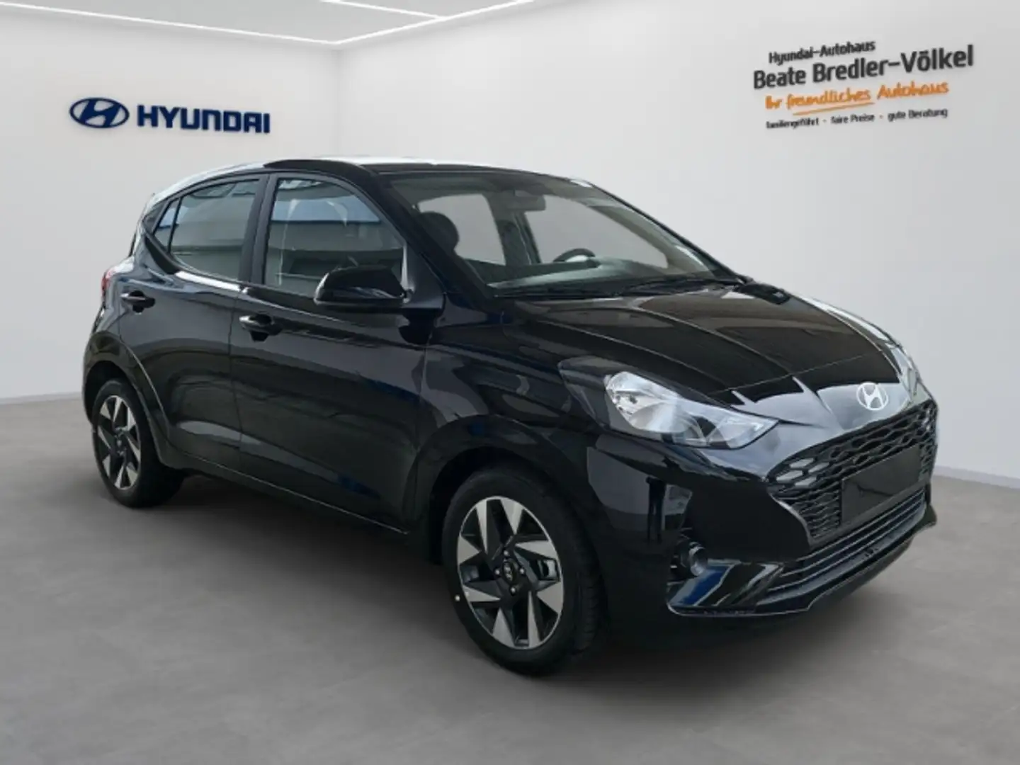 Hyundai i10 Trend 1.0 NAVI  Komfortpaket Modelljahr 2025 Schwarz - 2