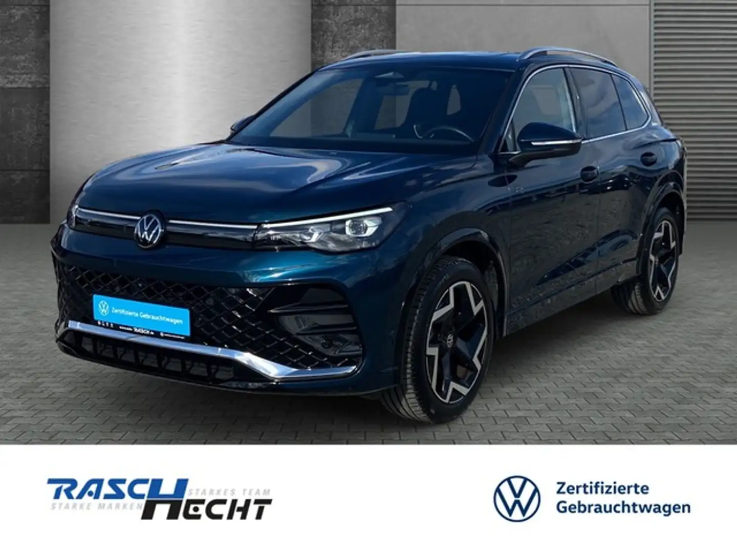 Volkswagen Tiguan R-Line 1.5 eTSI DSG*AHK*LED*NAVI*SHZ* Blau - 1