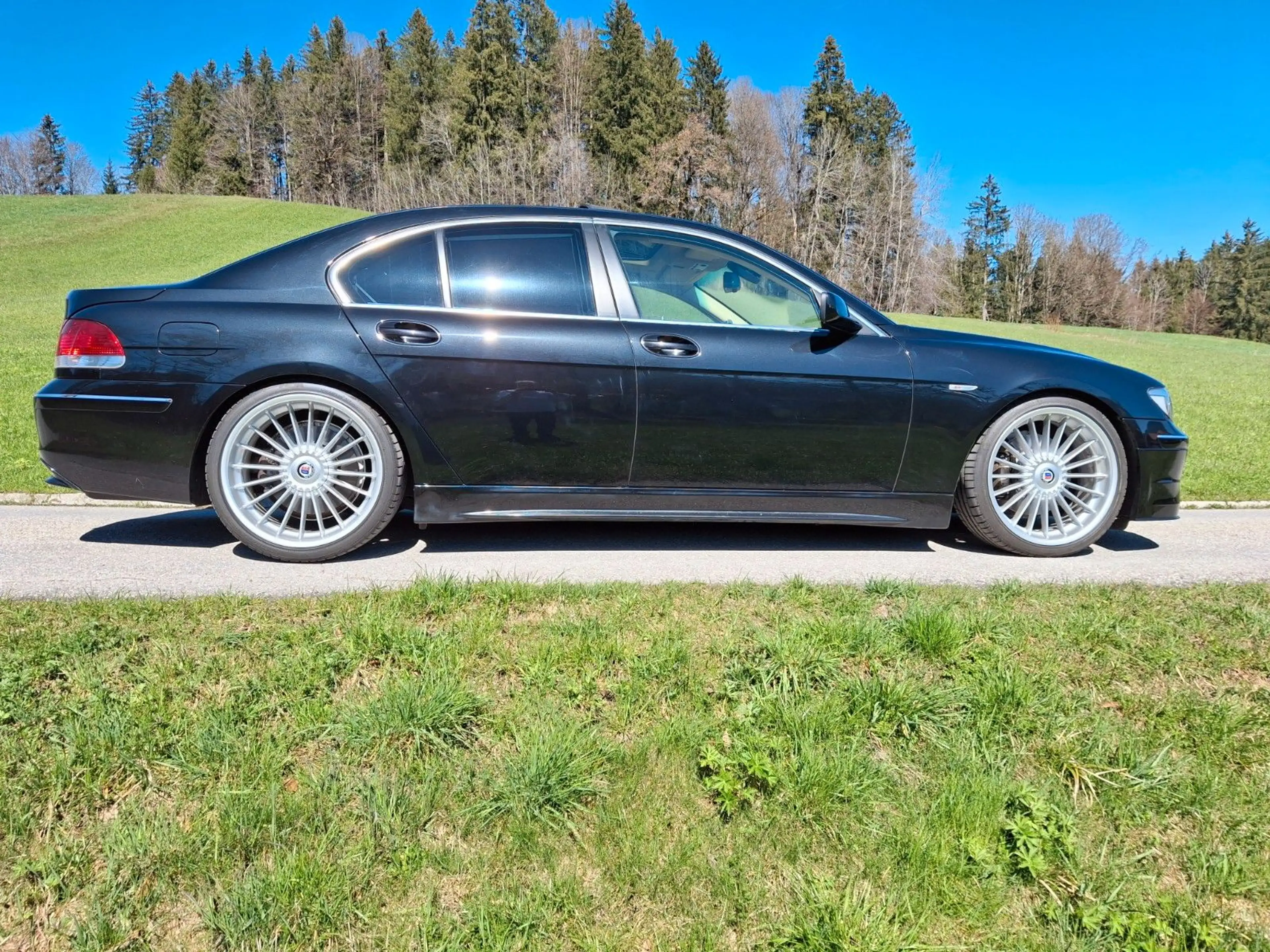 BMW 740 i orig.21" Alpina-Felgen Leder beige — photo 4