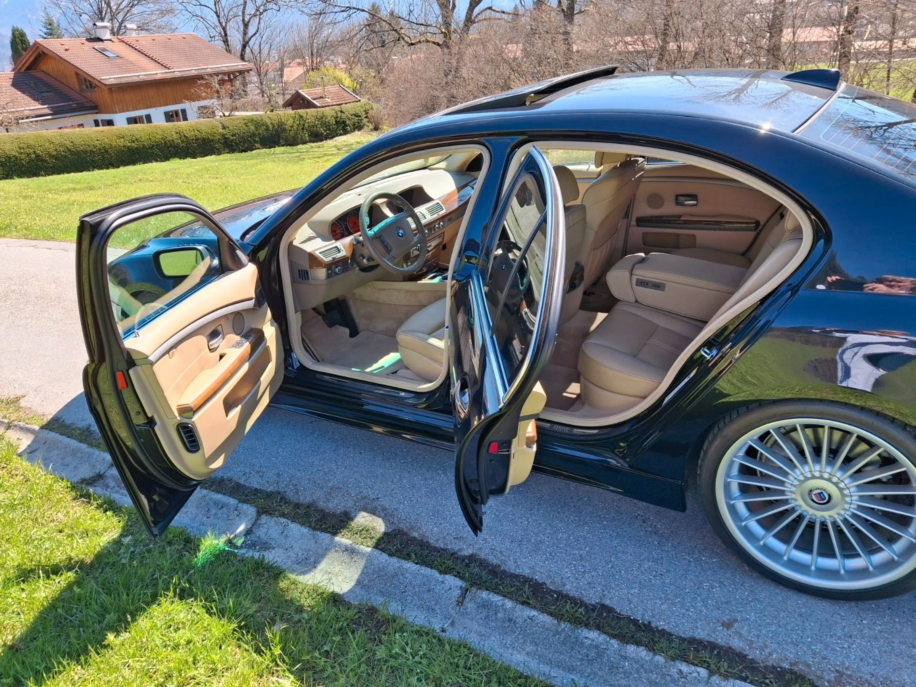 BMW 740 i orig.21" Alpina-Felgen Leder beige — photo 6