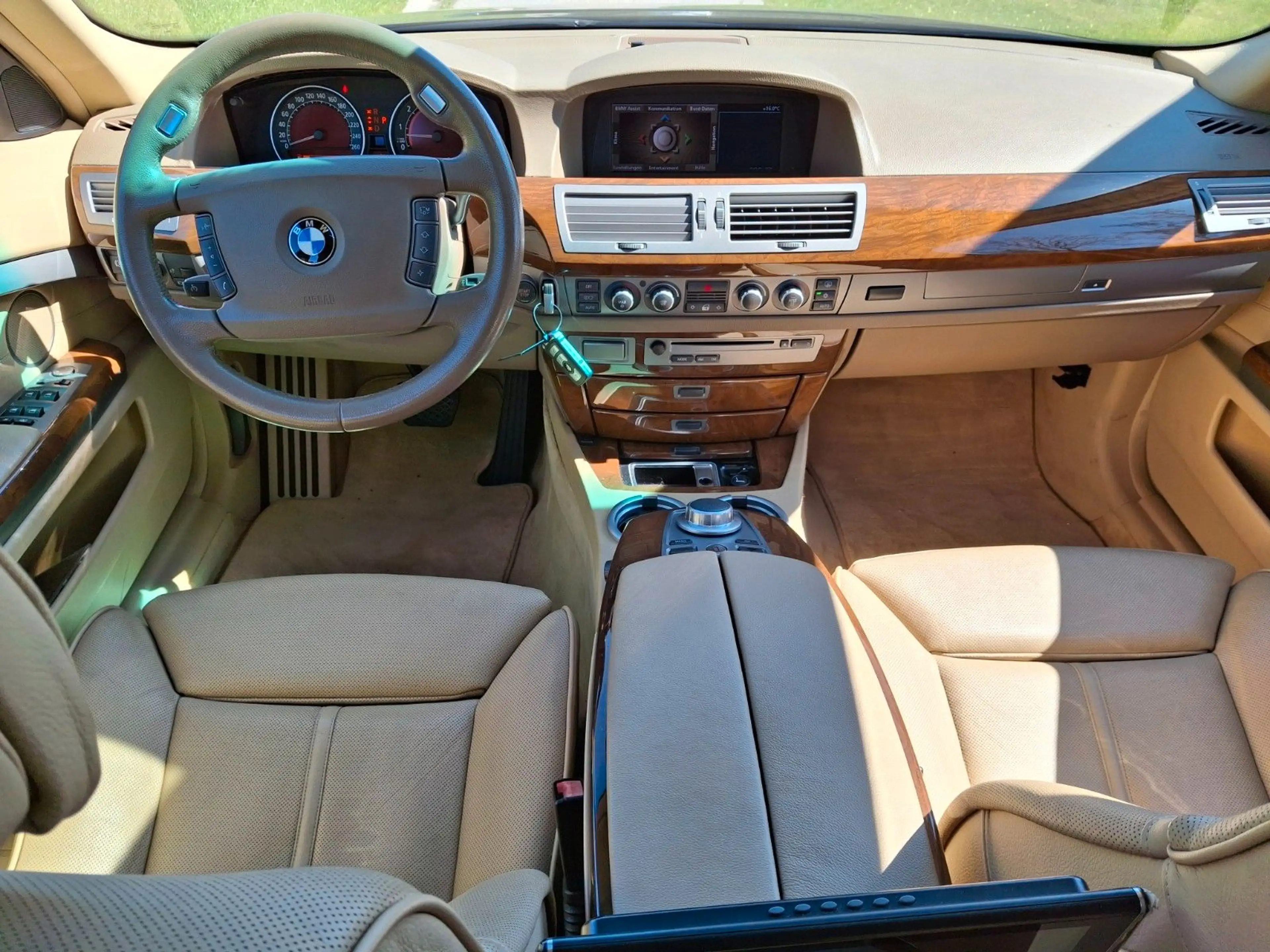 BMW 740 i orig.21" Alpina-Felgen Leder beige — photo 7