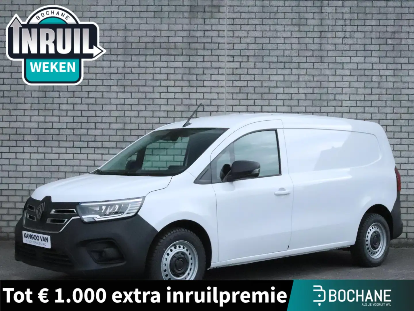 Renault Kangoo E-TECH L2 Advance 44 kWh | Demo | Stoelverwarming | Achte Weiß - 1