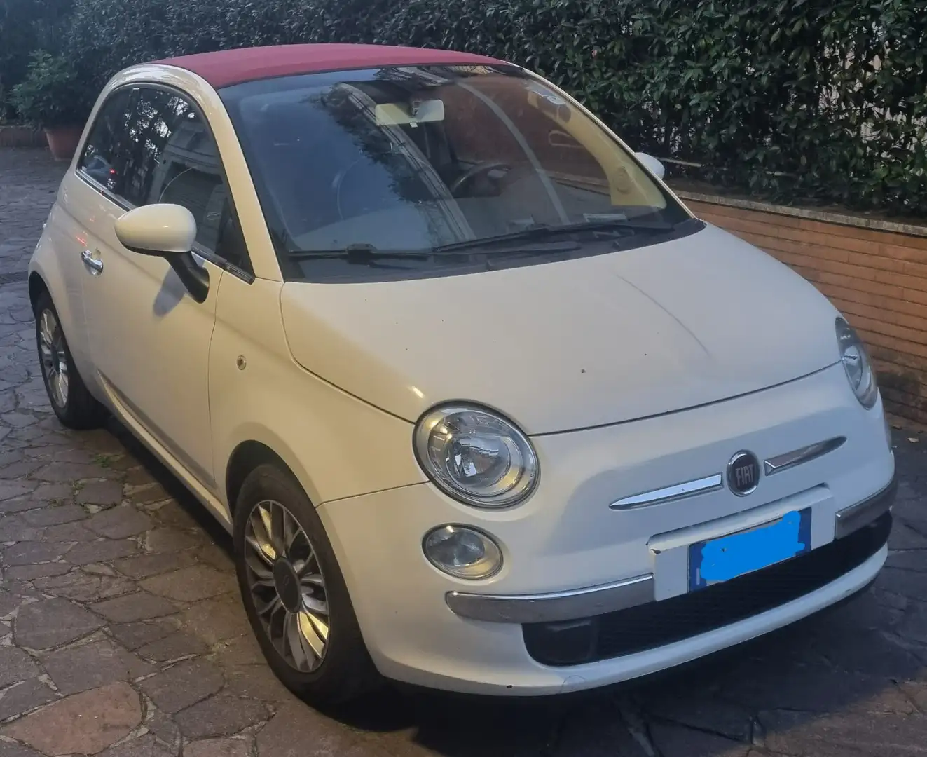 Fiat 500C 500 III 1.2 Lounge 69cv E6 Bianco - 1