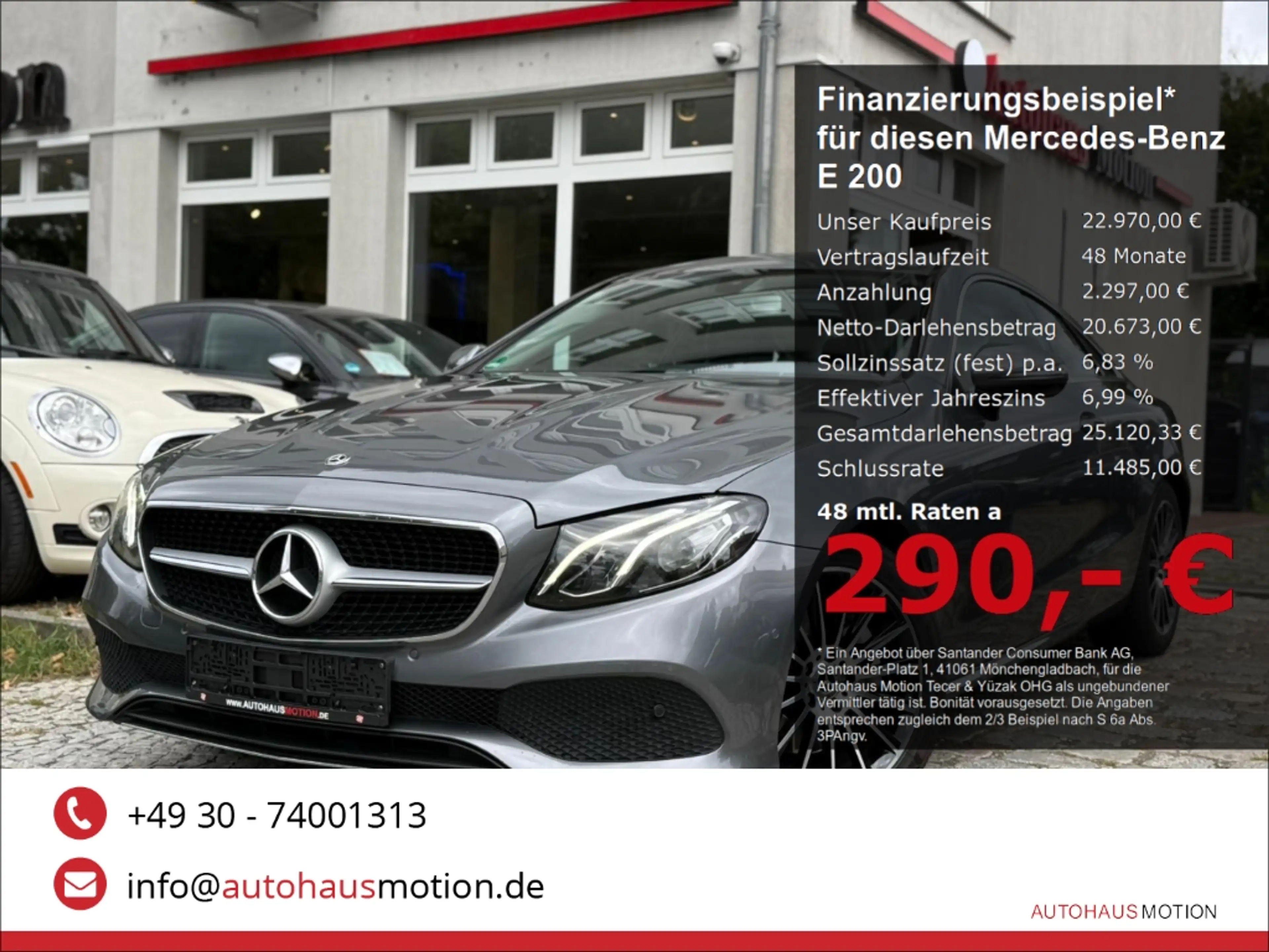 Mercedes-Benz E 200 Coupe Avantgarde Navi Kamera LED Ambientebeleuchtu