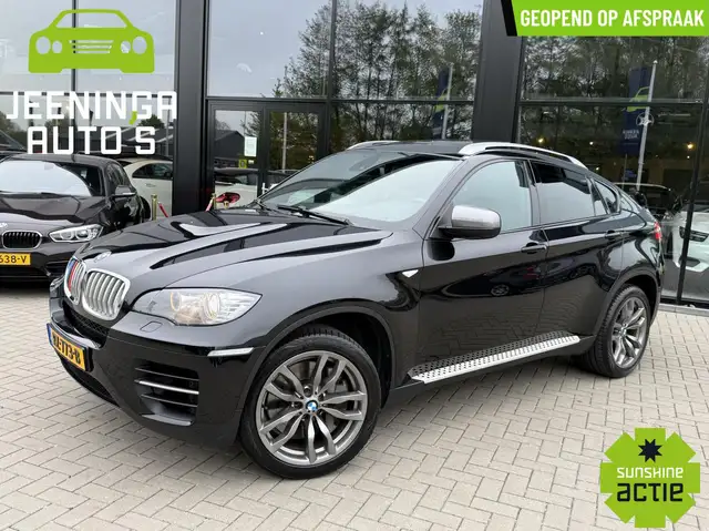 BMW X6 M50d|Leer|Camera|Memory|Achterbankverwarming|DVD|M