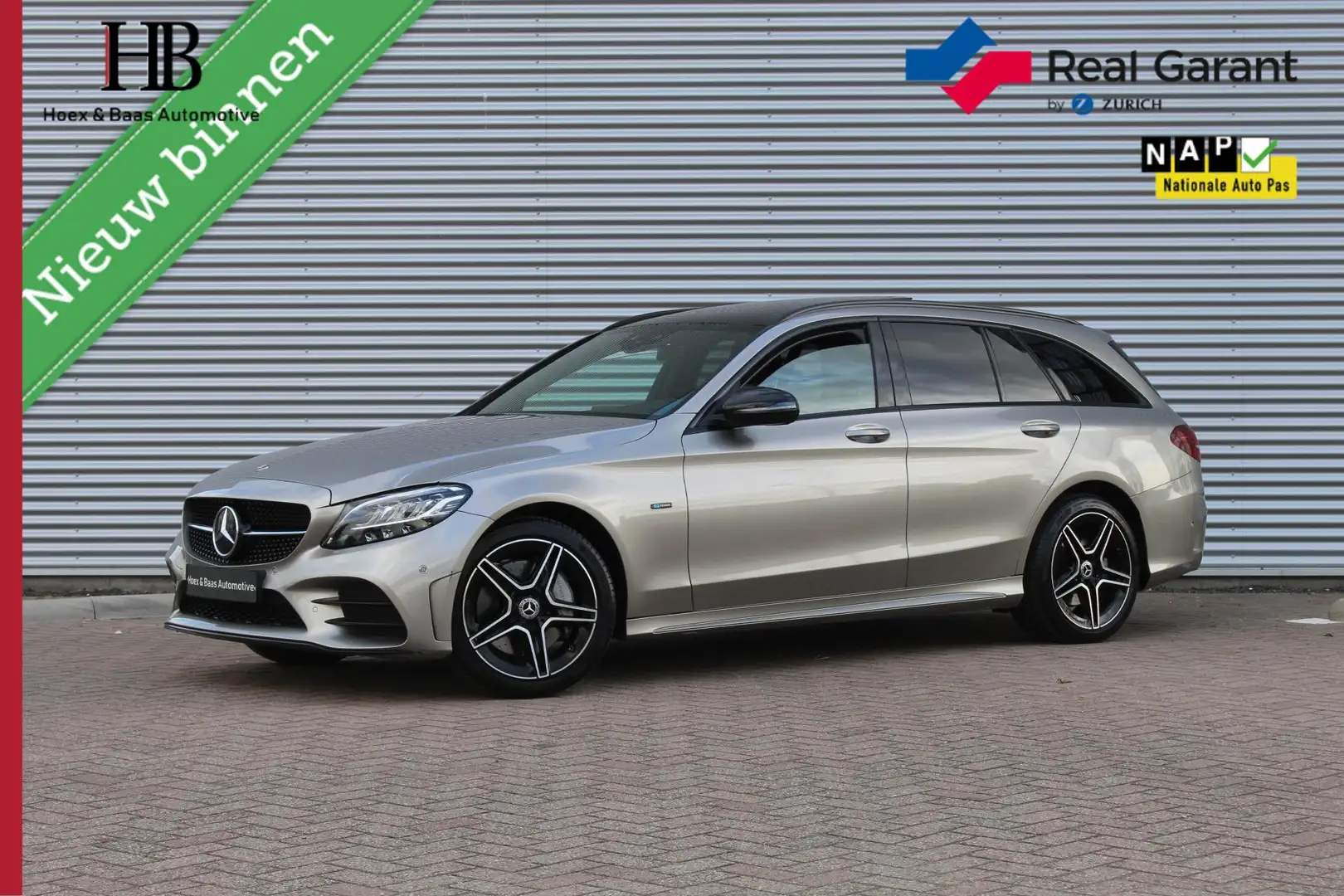 Mercedes-Benz C 300 Estate e AMG/Pano/Stoelverw/Camera Grijs - 1