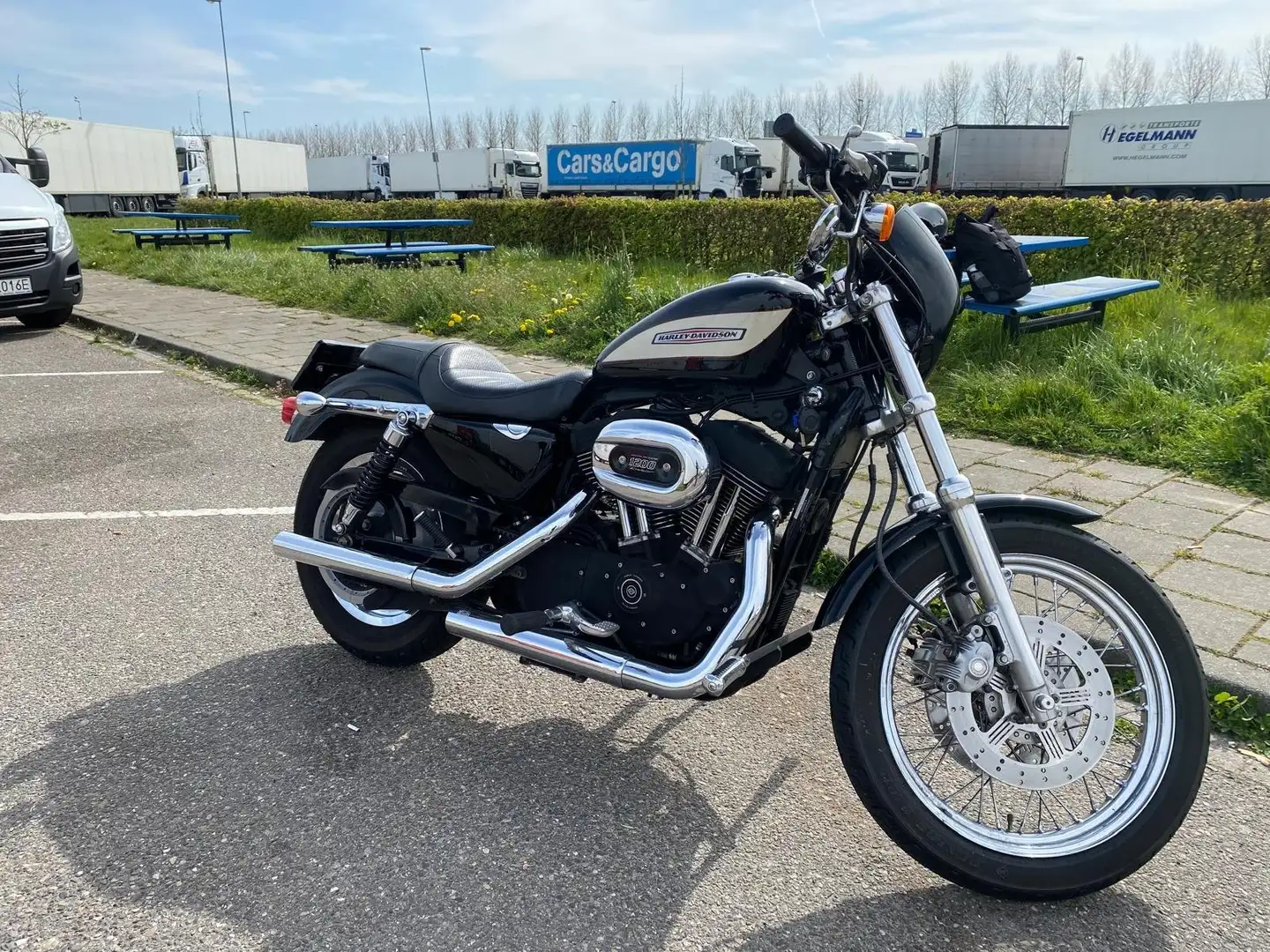 Harley-Davidson Sportster 1200 XL 1200R Sportster Roadster Fekete - 1