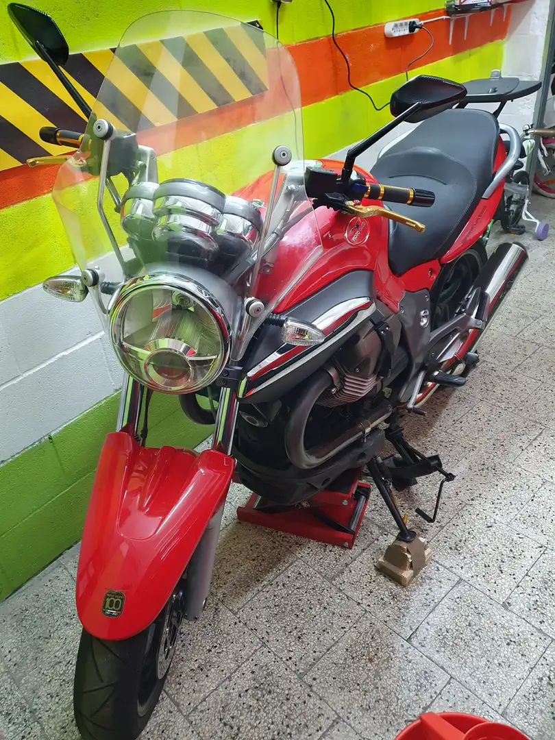 Moto Guzzi Breva 1100 2' serie - 2015 Rouge - 1