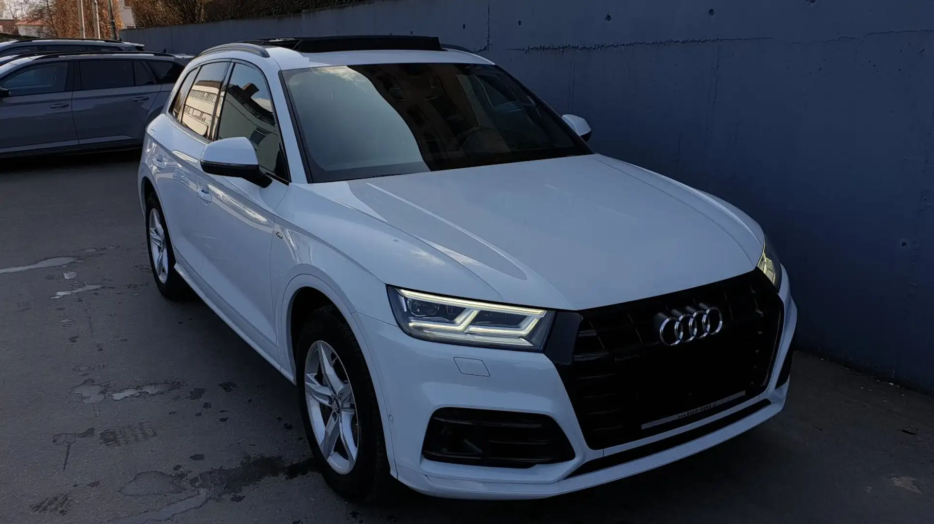 Audi Q5 50 TDI tiptronic quat 3 x S line Luft/S/Sitze Blanco - 2
