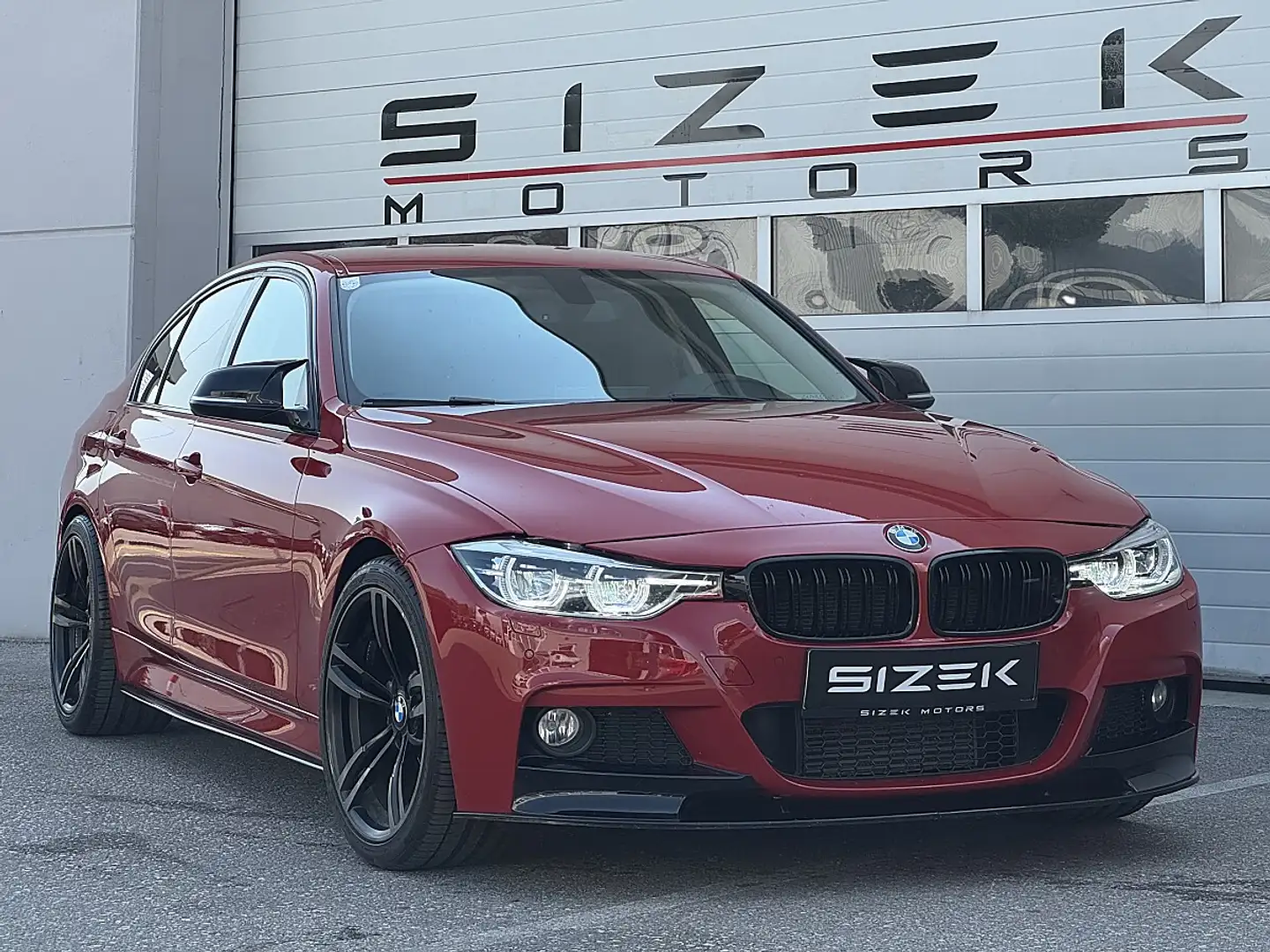 BMW 320 d Aut.|M-PERFORMANCE |340i LOOK Rot - 2