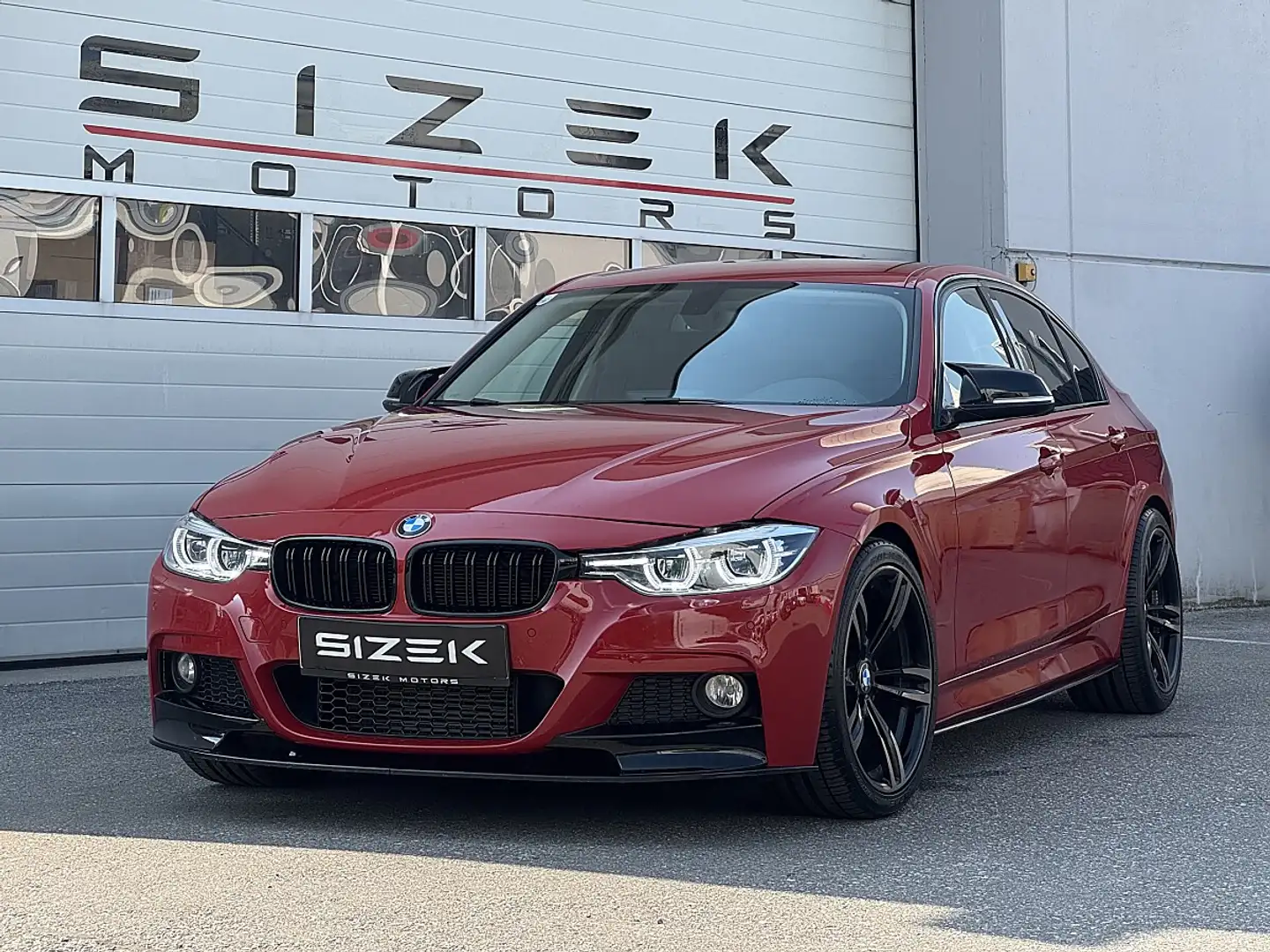 BMW 320 d Aut.|M-PERFORMANCE |340i LOOK Rot - 1