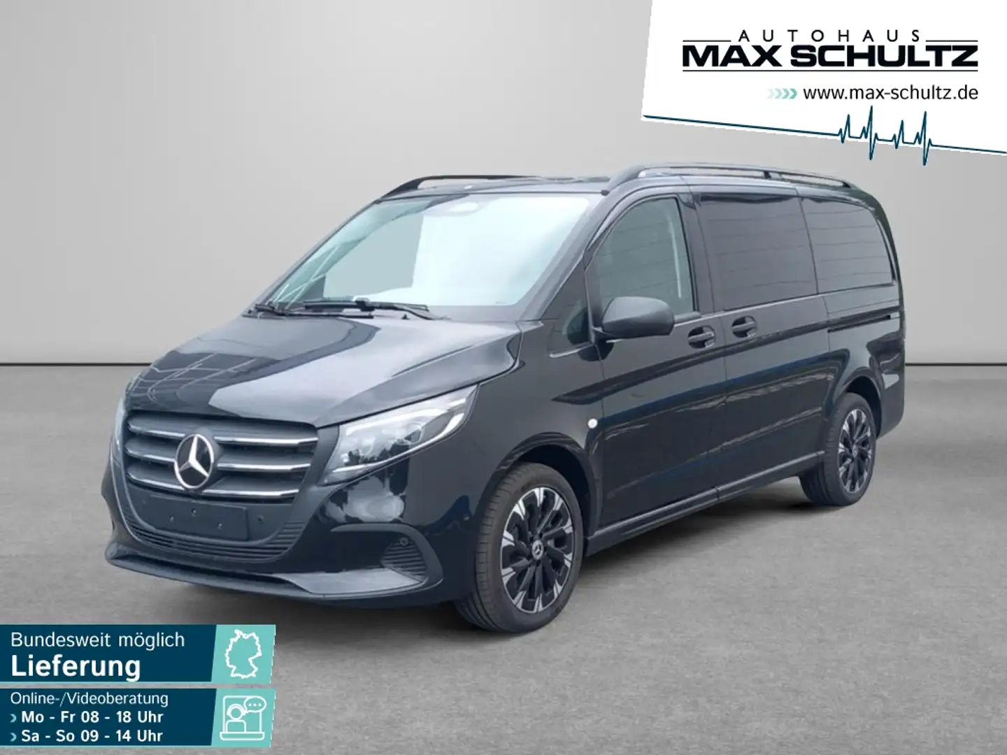 Mercedes-Benz Vito 119 CDI Tourer Select lang *AHK*Navi*SpurW Schwarz - 1