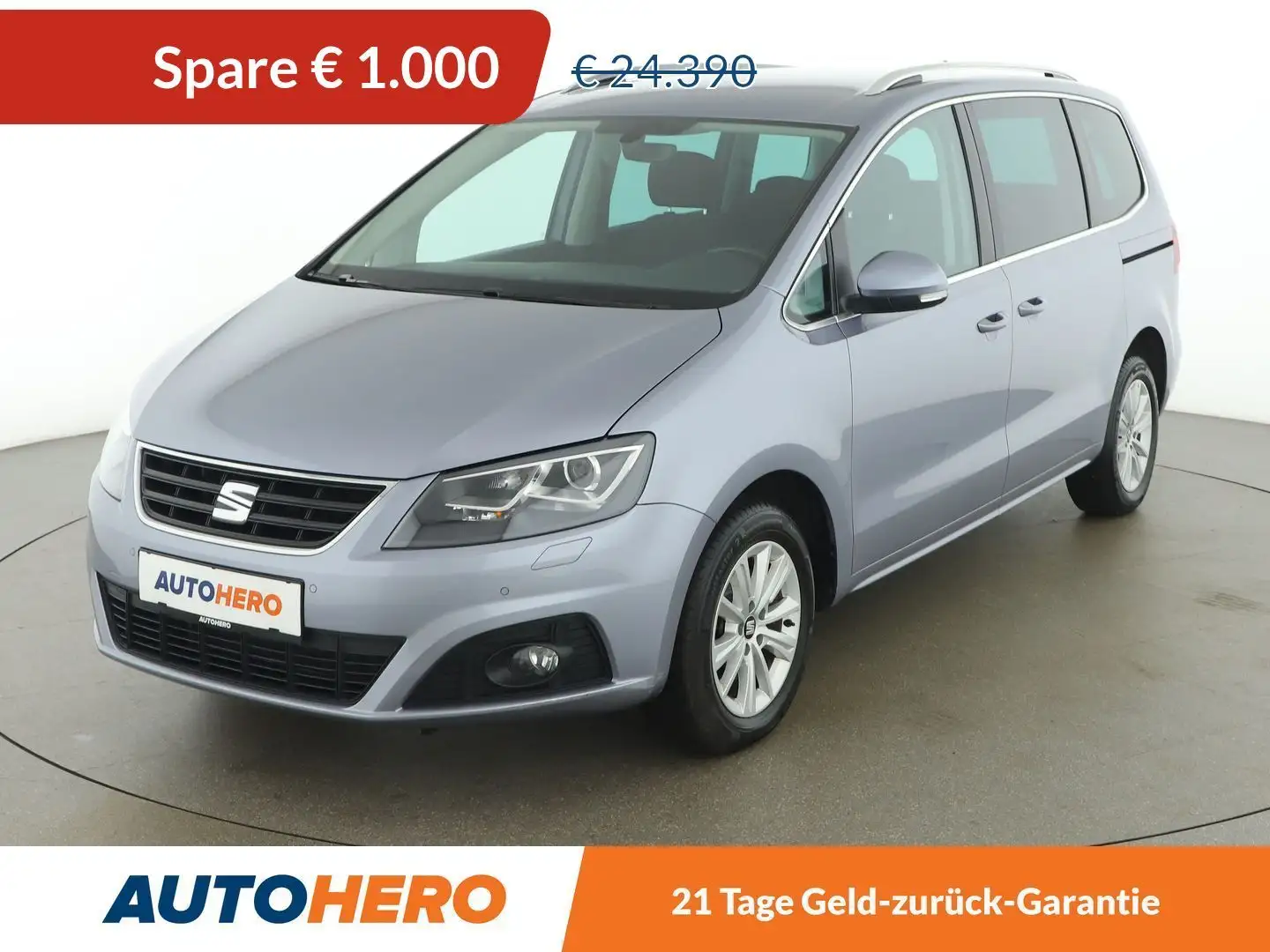 SEAT Alhambra 1.4 TSI Executive Silber - 1