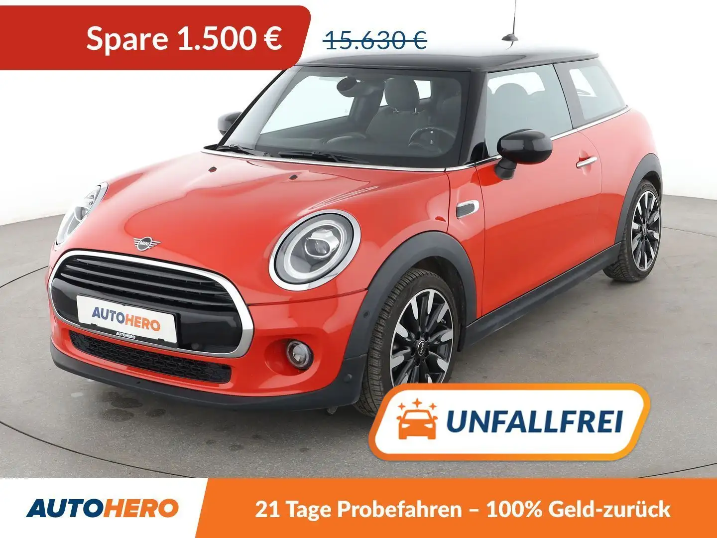 MINI Cooper Cooper *NAVI*LED*TEMPO*PDC*SHZ*KLIMA* Orange - 1