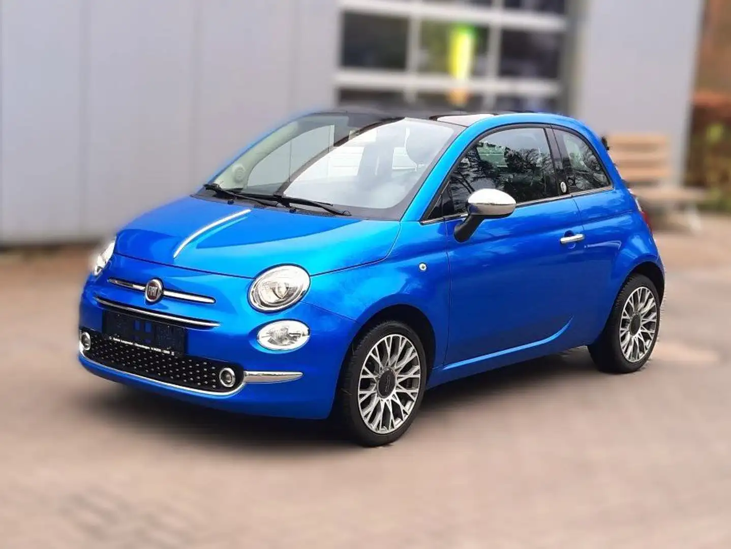 Fiat 500 Mirror Blau - 1