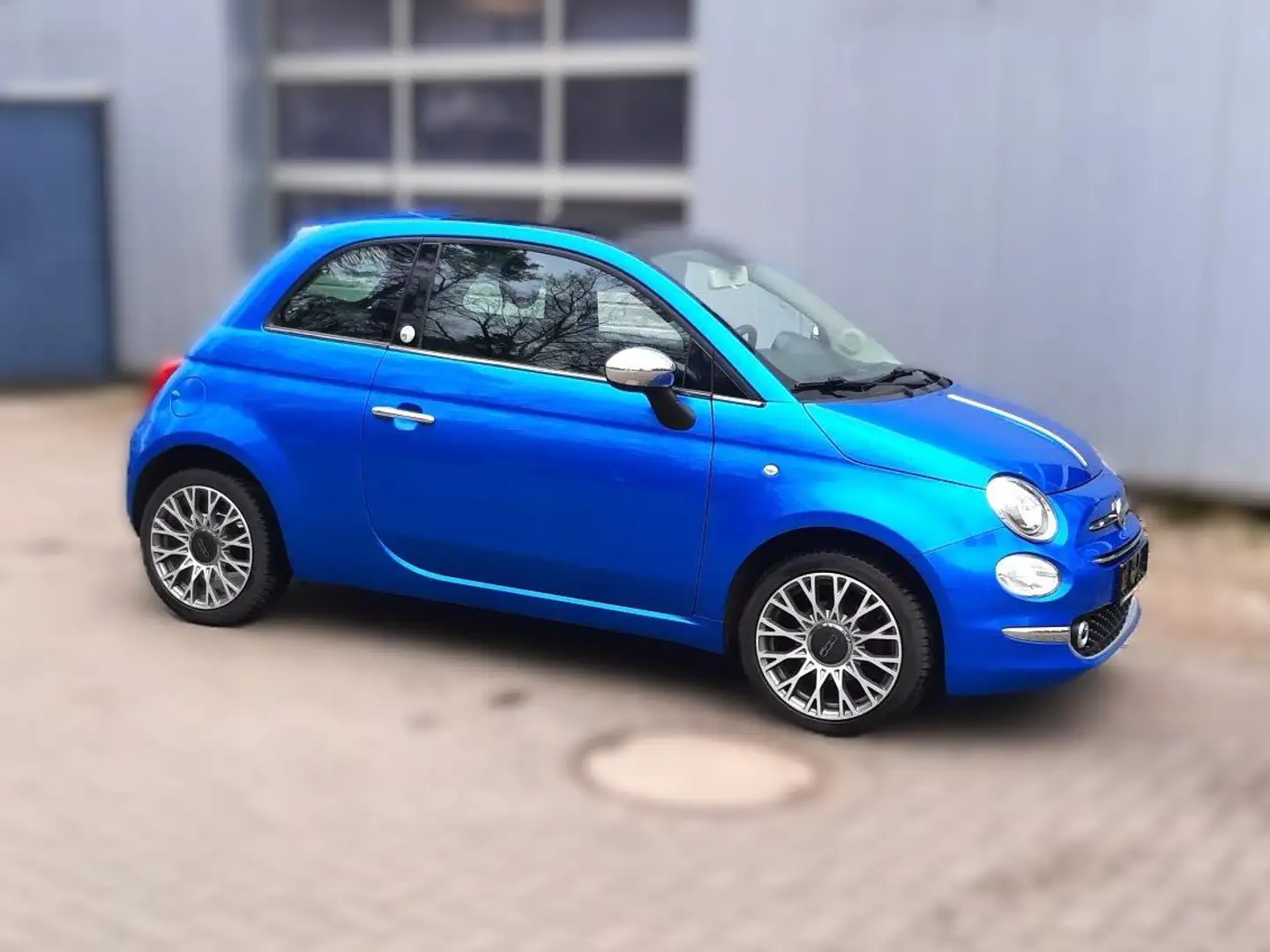 Fiat 500 Mirror Blau - 2