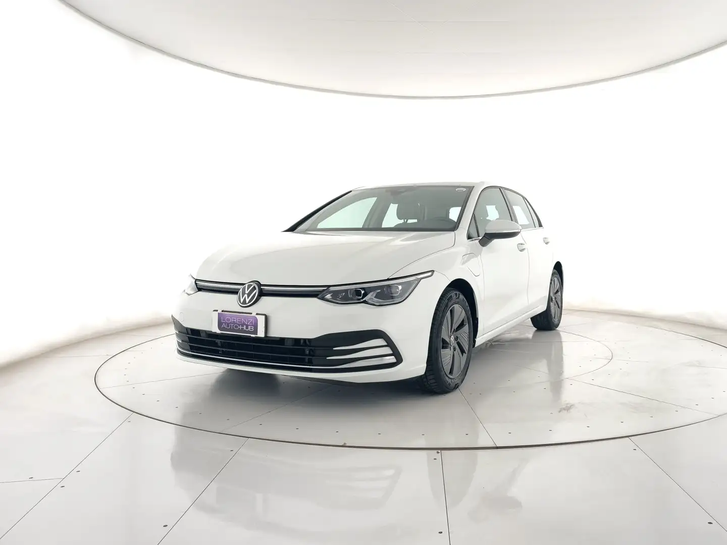 Volkswagen Golf 1.4 tsi ehybrid Style 204cv dsg CAMERA+APP CONNECT Bianco - 2