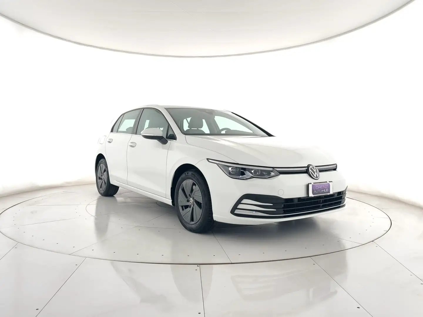 Volkswagen Golf 1.4 tsi ehybrid Style 204cv dsg CAMERA+APP CONNECT Bianco - 1