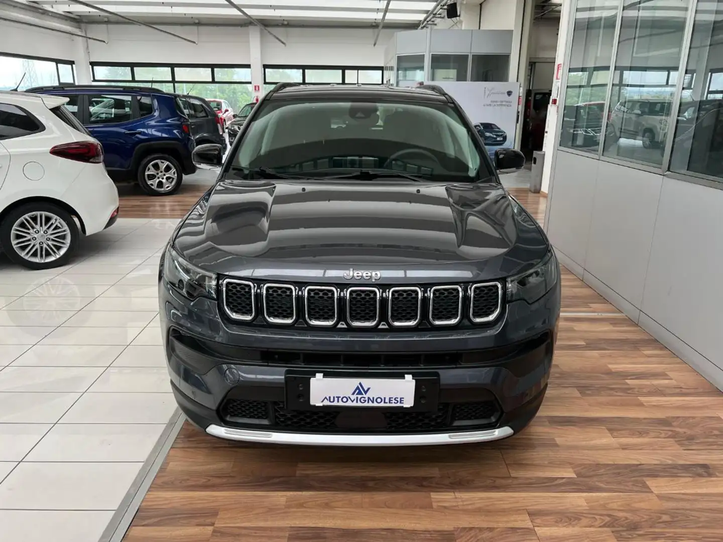 Jeep Compass 1.3 Turbo T4 190 CV PHEV AT6 4xe Limited-Bellissim Grigio - 2