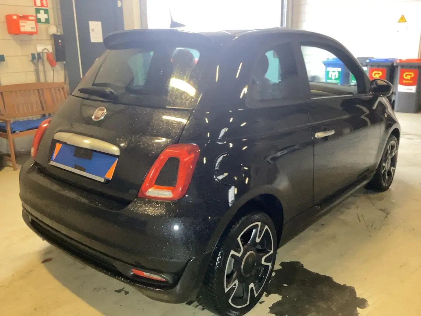 Fiat 500 0.9 TwinAir 85pk Turbo Rockstar 16" Climatronic NA Schwarz - 2