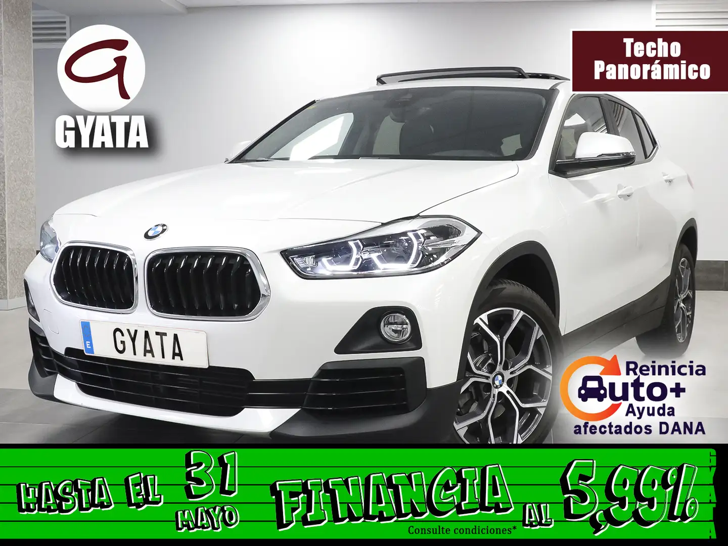 BMW X2 sDrive 18iA Blanco - 1