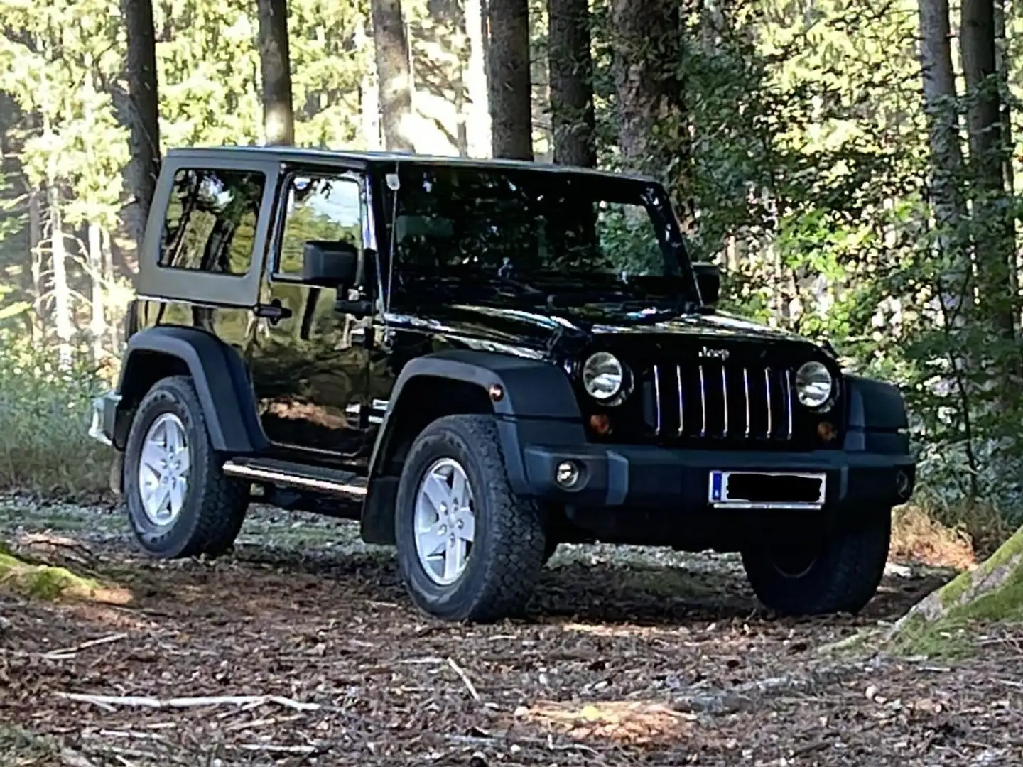 Jeep Wrangler Wrangler Sport 2,8 CRD Hardtop Aut. Sport Schwarz - 1