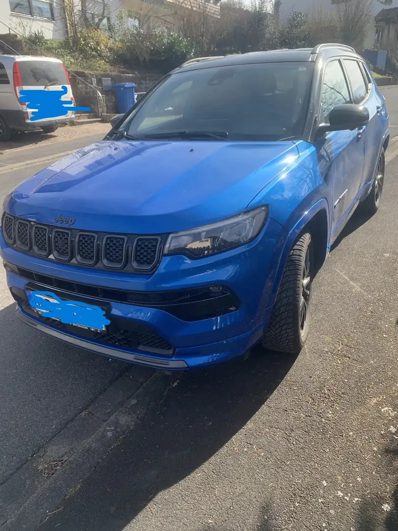 Jeep Compass Compass 1.3 T4 4xe PLUG-IN HYBRID Automatik Upland Azul - 2