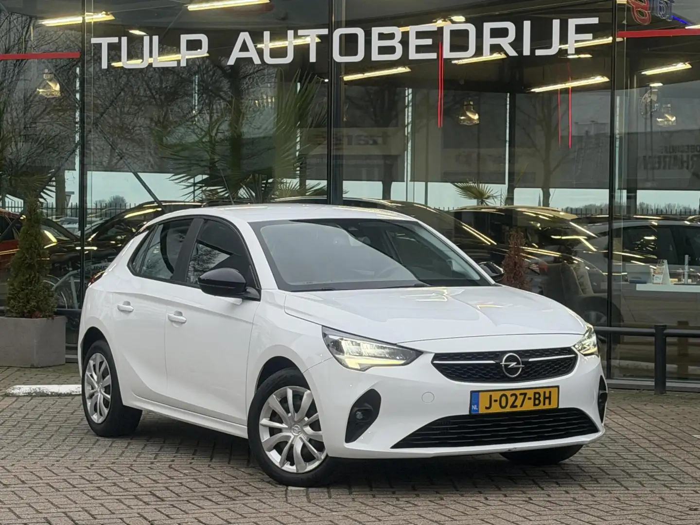 Opel Corsa 1.2 Edition Automaat 5 drs 2020 31589km 1e eig Weiß - 2