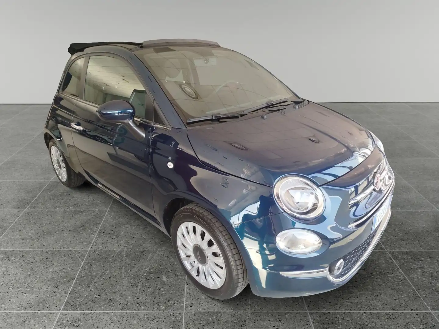 Fiat 500C 1.0 Hybrid Dolcevita Blu/Azzurro - 1