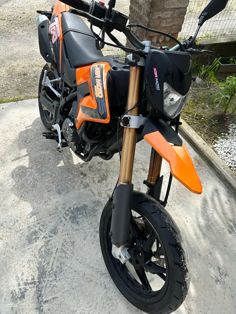 KSR Moto TW 125 Arancione - 1