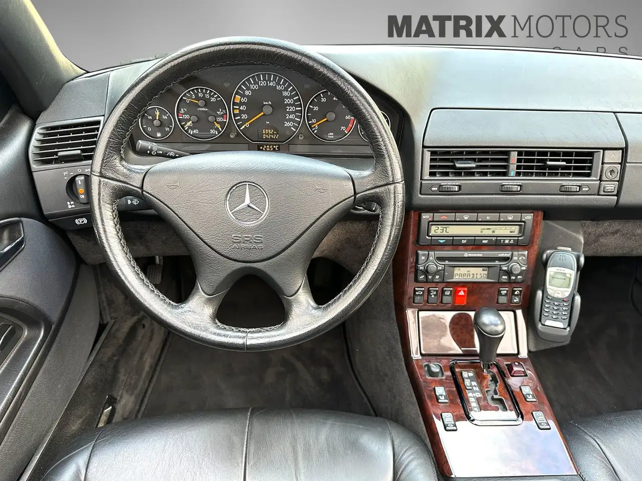 Mercedes-Benz SL 320 V6 Deutsches Fahrzeug 42.000km Scheckheft, foto 3