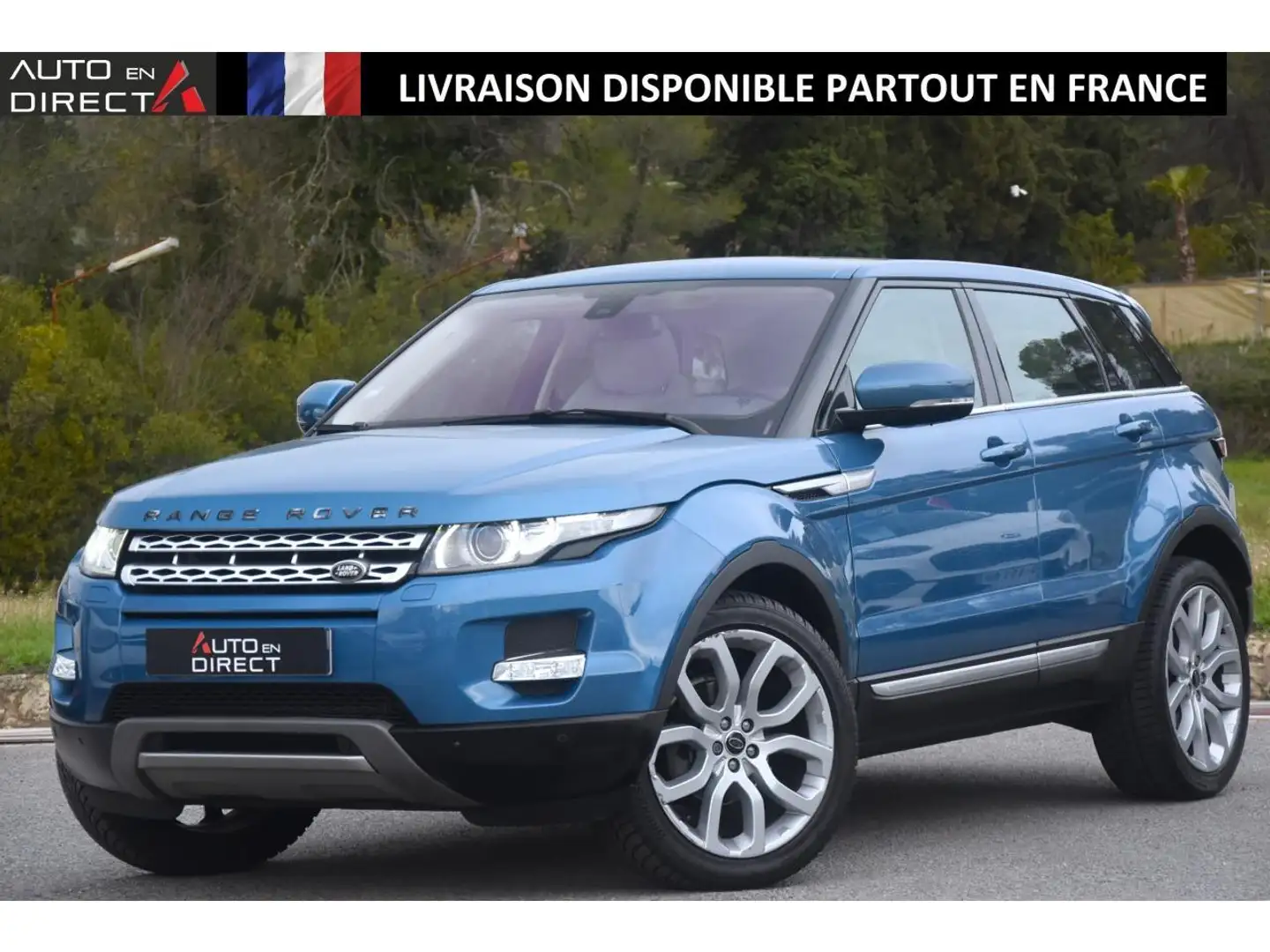 Land Rover Range Rover Evoque Range Rover Evoque 2.0 Si4 - BVA  Prestige PHASE 1 Bleu - 1