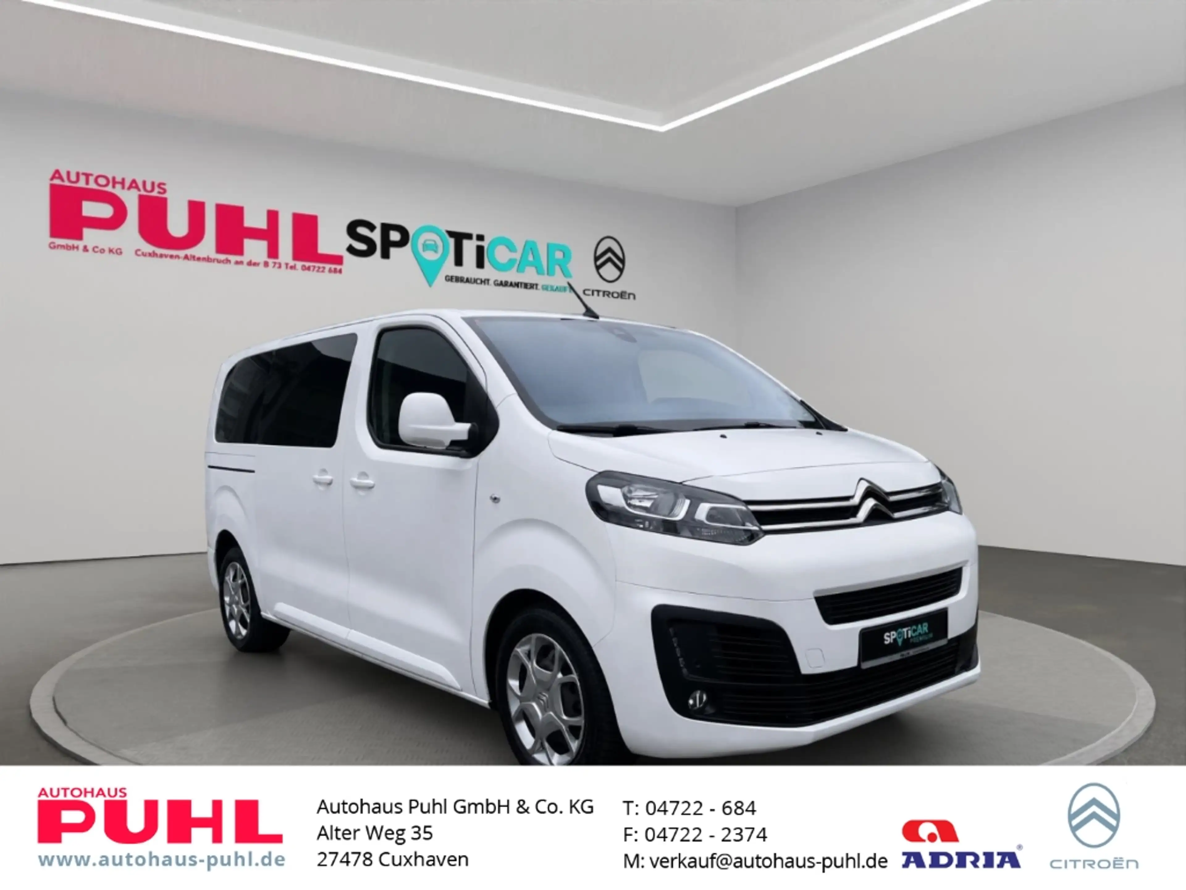 Citroen Spacetourer Bus.M Automatik 9sitzer AHK-abn.Kamera Klimaautom