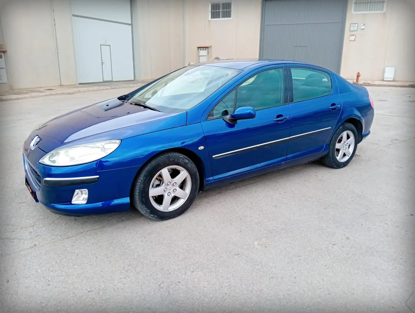 Peugeot 407 2.0HDI ST Sport Blau - 2