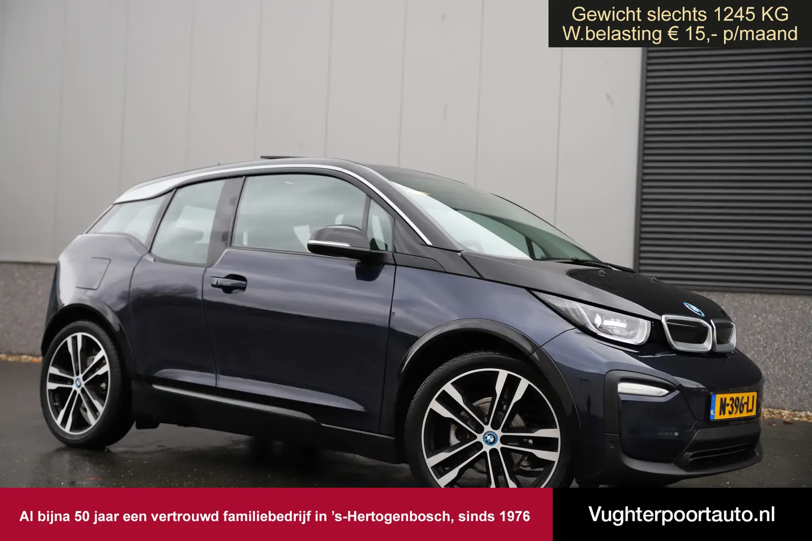 BMW i3 Executive 120Ah 42 kWh/Leder/Sportpakket/Sunroof/C Синий - 1