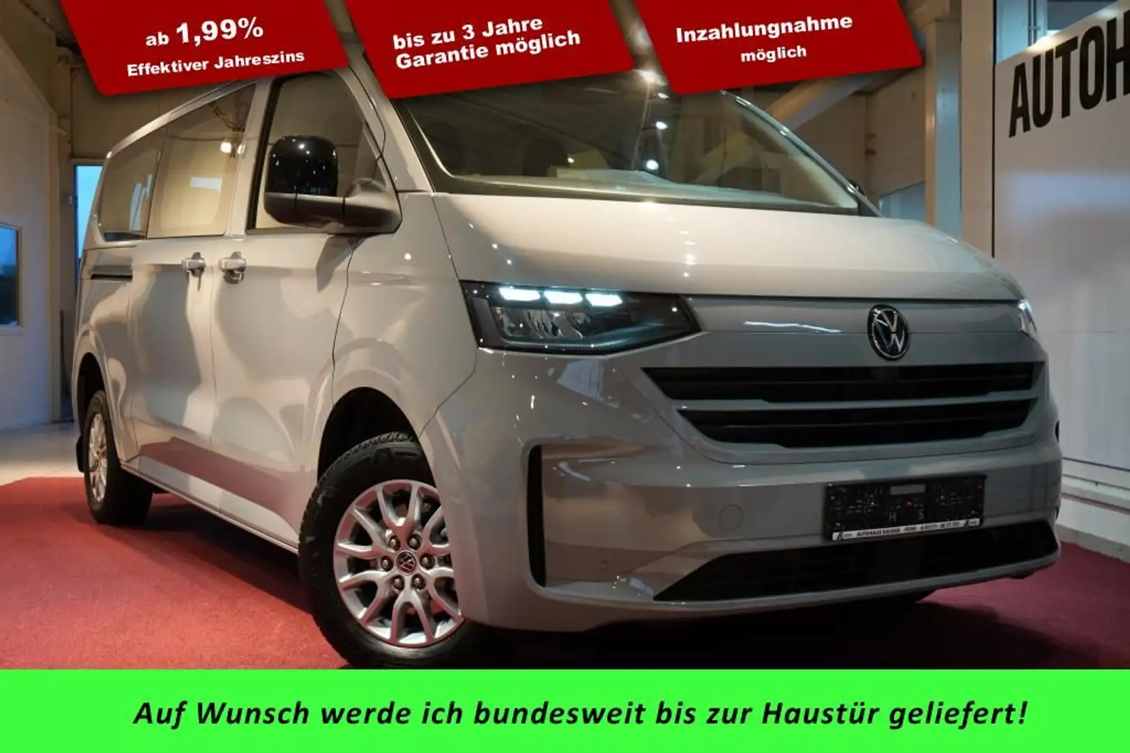 Volkswagen T7 Caravelle 2.0 TDI Lang *9-Sitzer*LED*CarPlay Gris - 1