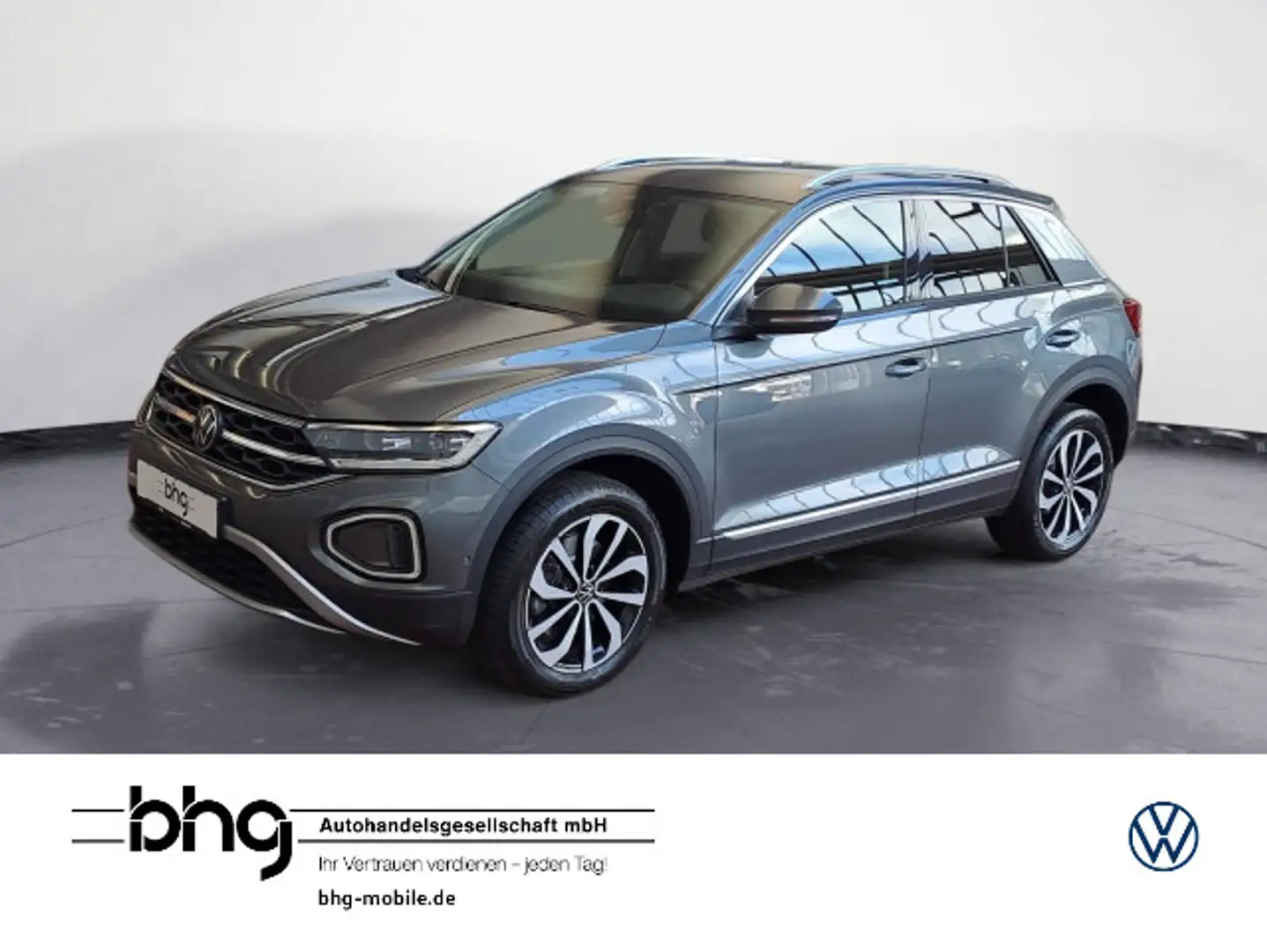 Volkswagen T-Roc 2.0 TDI SCR 4MOTION DSG Style *MASSAGE*LED Grau - 1