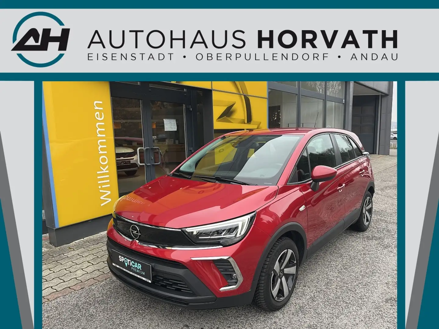 Opel Crossland 1,2 Business Edition!LED,WINTERPAKET,KAMERA Rot - 1