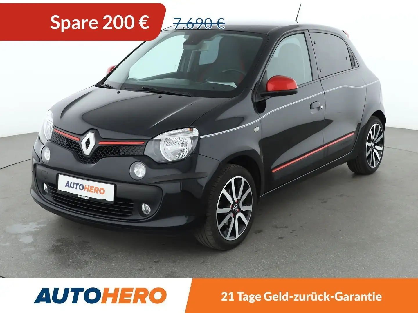 Renault Twingo 0.9 Energy Luxe *TEMPO*ALU*KLIMA* Schwarz - 1