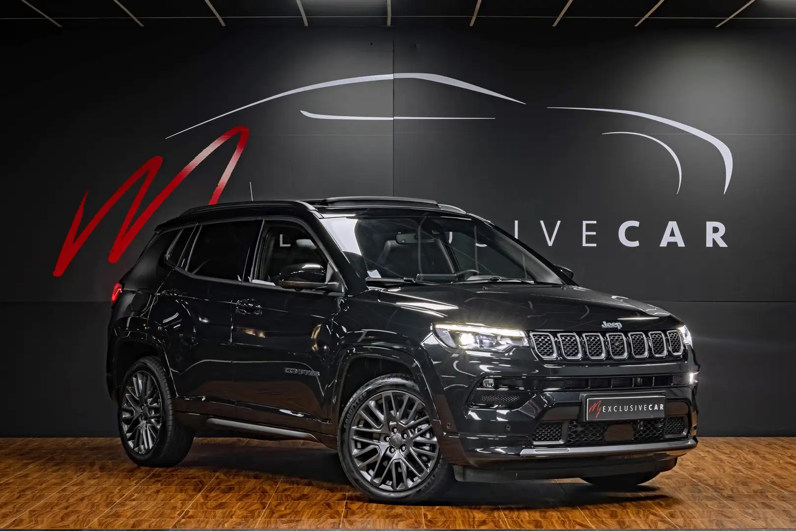 Jeep Compass II (2) 1.3 PHEV T4 240 ch 4XE S - Toutes Options Noir - 2