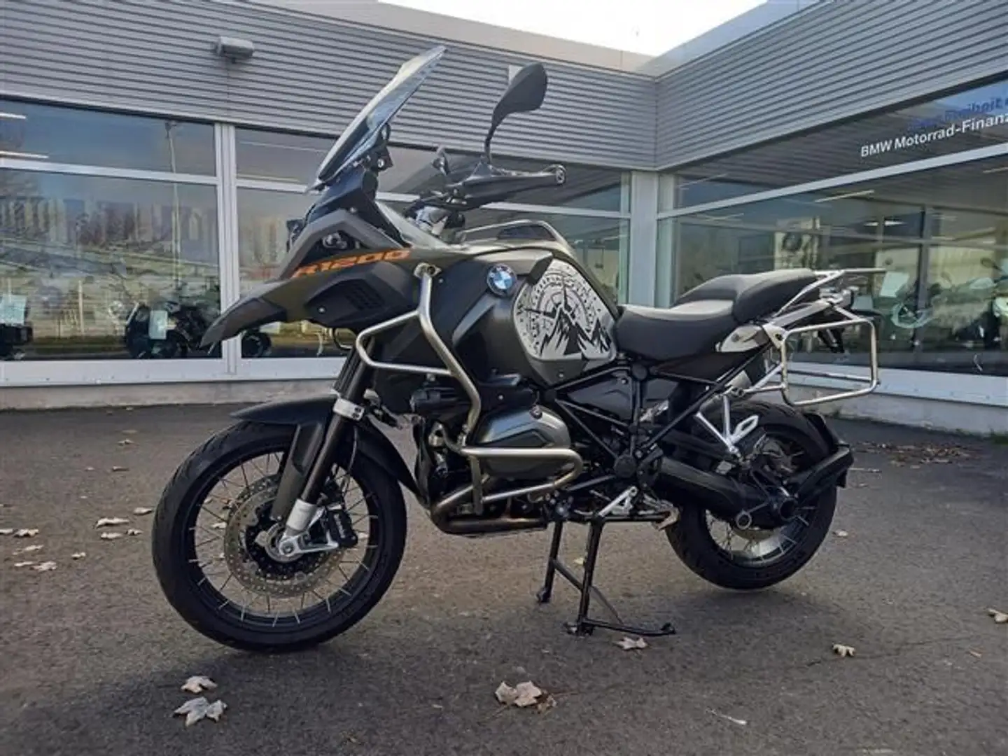BMW R 1200 GS Adventure Zöld - 1