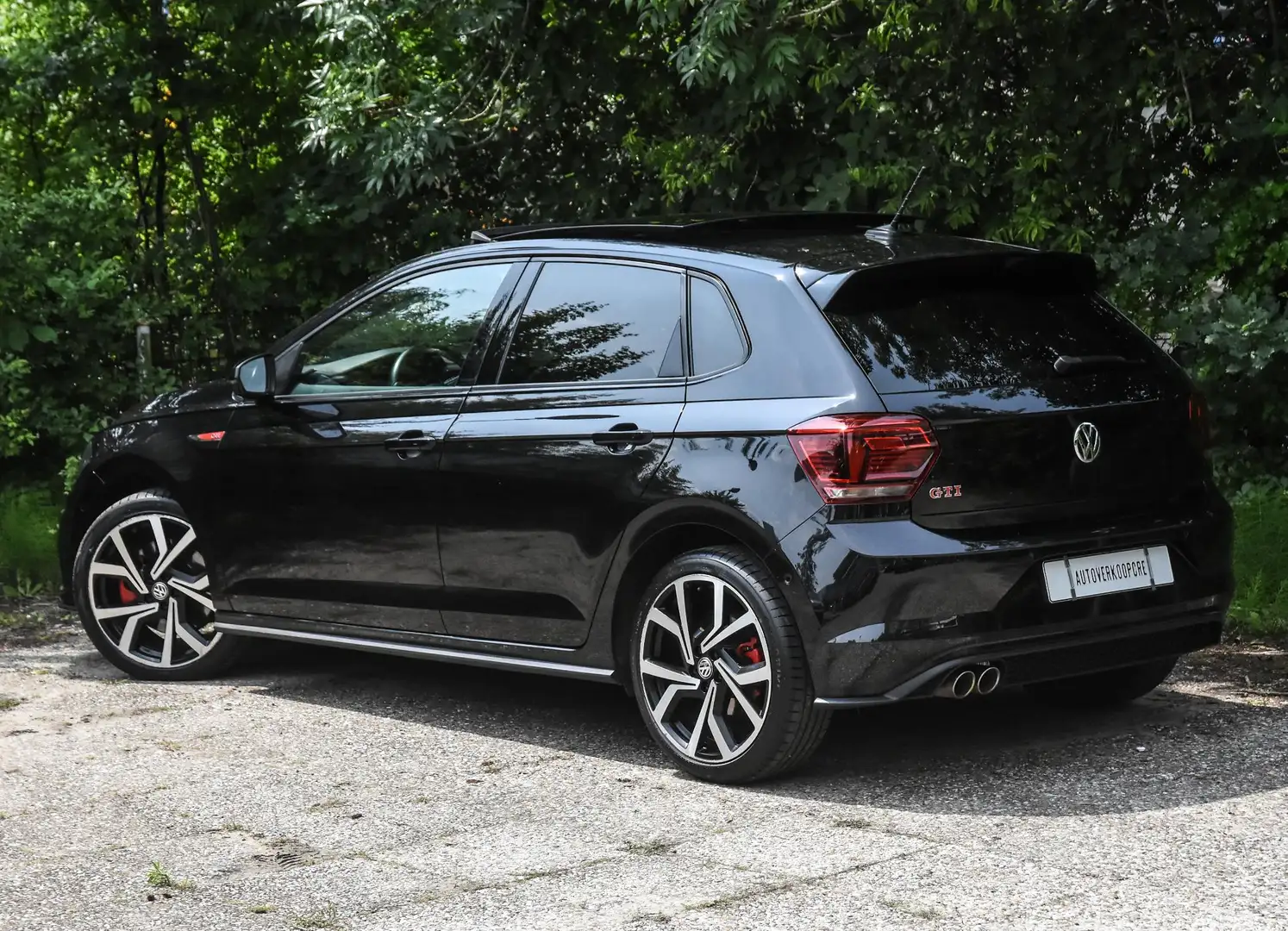 Volkswagen Polo GTI 2.0 PANORAMADAK Schwarz - 2