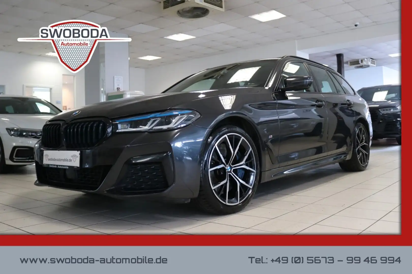 BMW 540 d xDrive M Sport AHK HUD Pano Laser Shodow L Gris - 1