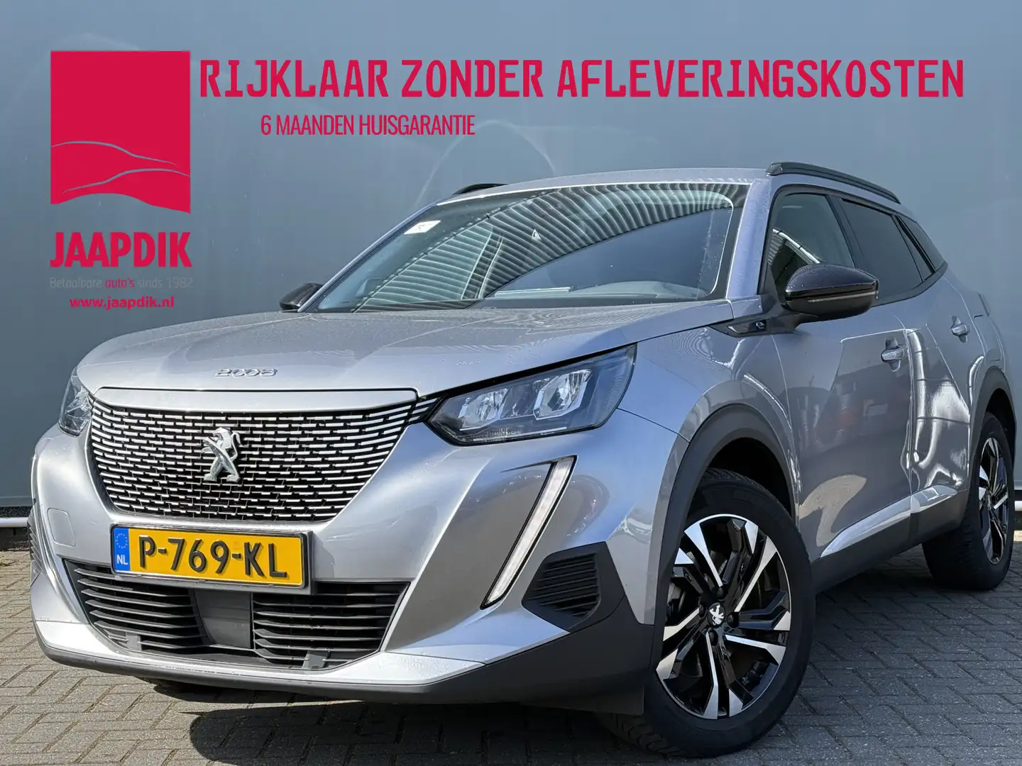 Peugeot e-2008 BWJ 2022 EV 136 PK Allure Pack 50 kWh CAMERA | APP Gris - 1