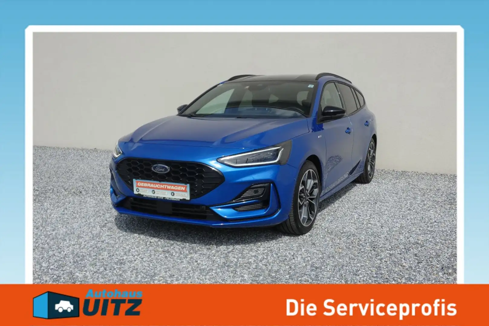 Ford Focus ST-Line X +B&O+Winter+Fahras.+HUD+LEDMatrix Blau - 1