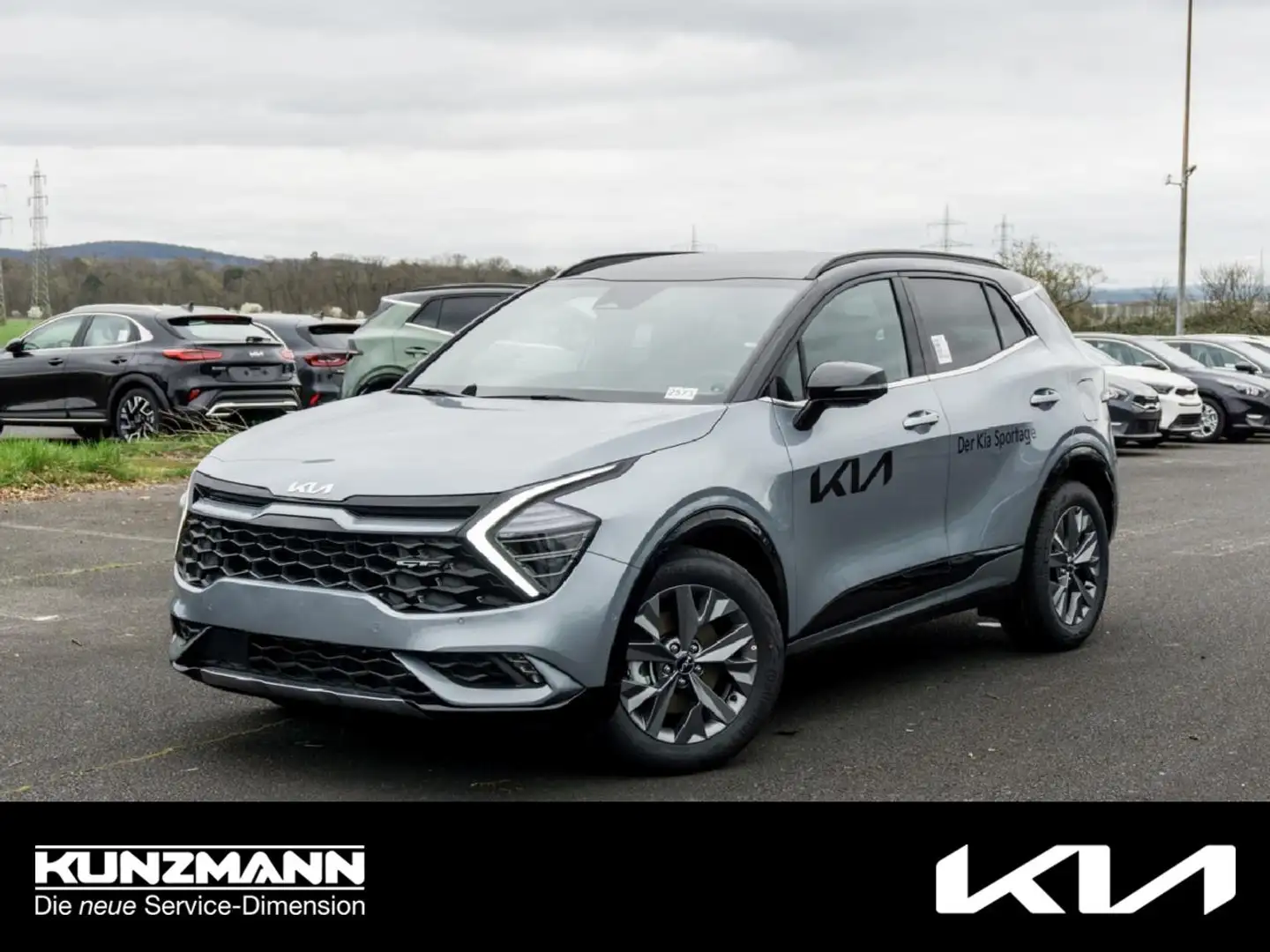 Kia Sportage 1.6T HEV GT-Line 360° Schwarz - 1