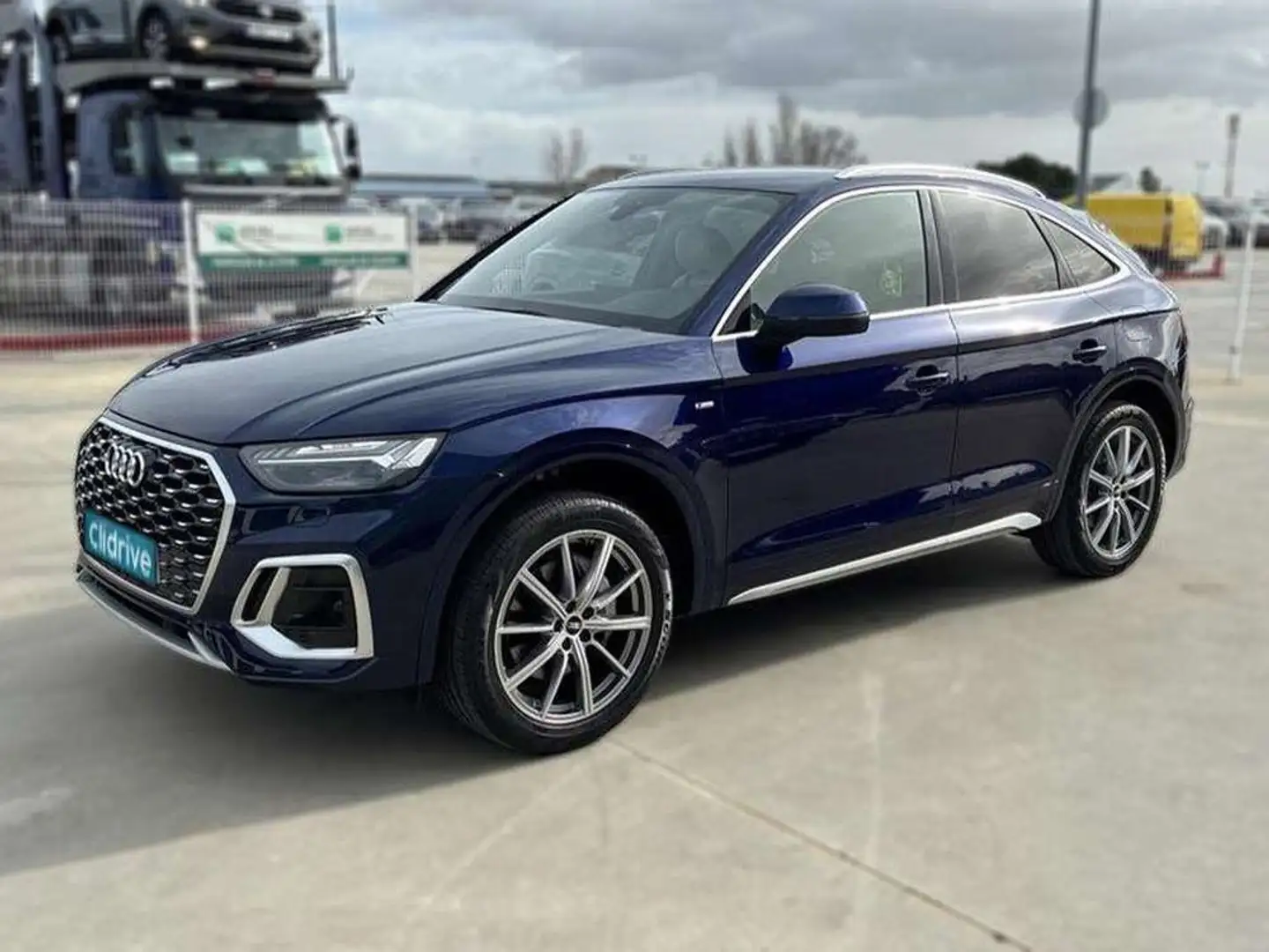 Audi 50 S Line TFSI e quattroultra Blau - 2
